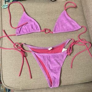 SOLD❌ Pink and Purple Bikini Set